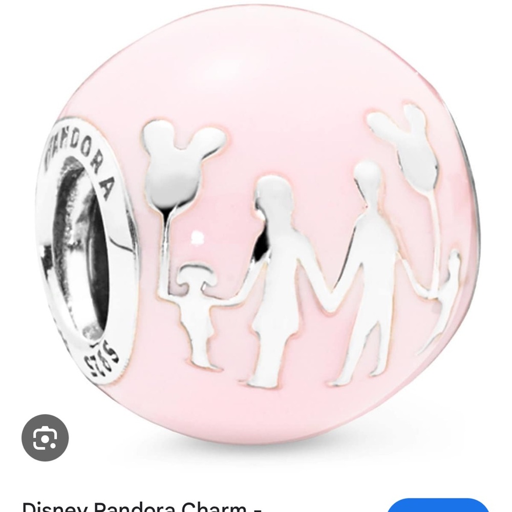Disney pandora fantasyland castle family fun charm